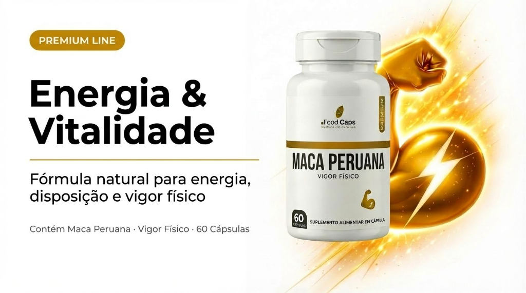 Maca Peruana Premium — Vigor & Vitalidade Natural