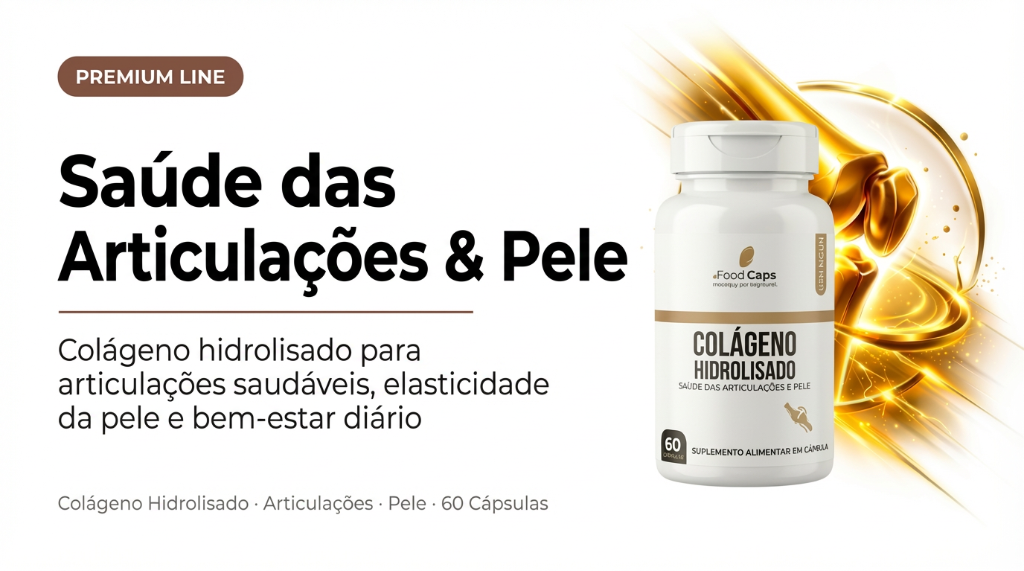 Colágeno Hidrolisado Premium — Articulações & Pele