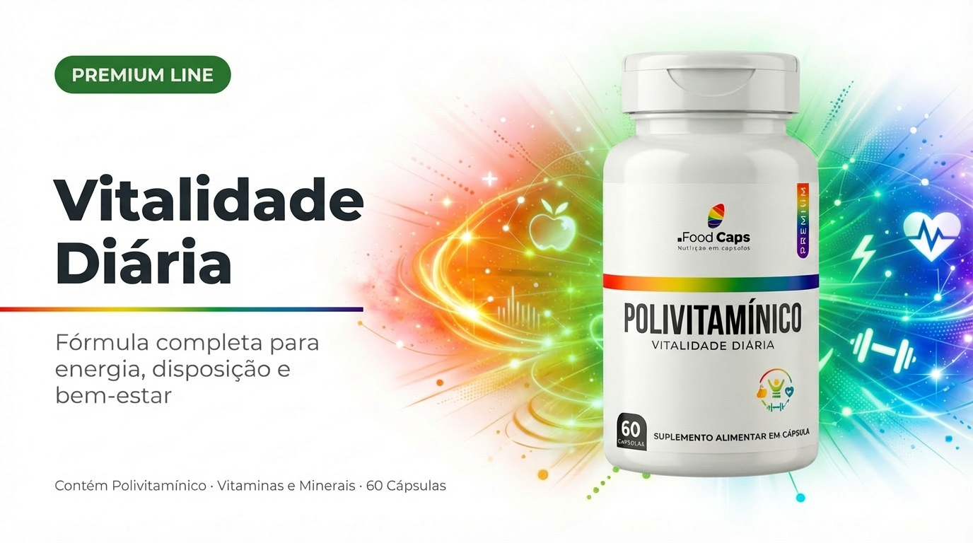 Polivitamínico Premium — Vitalidade Diária