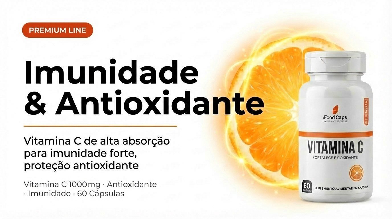 Vitamina C Premium — Imunidade & Proteção Diária