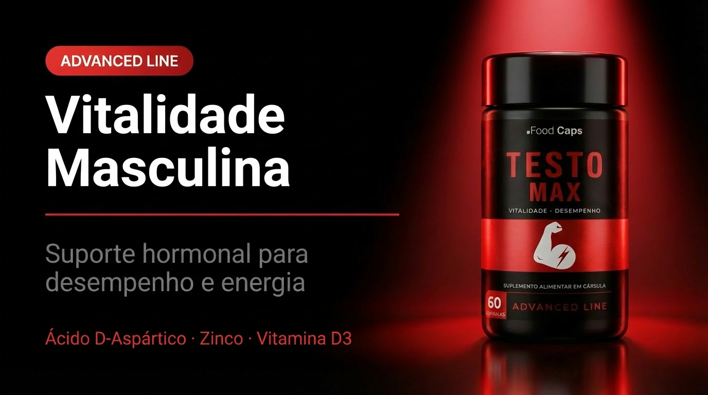 Testo Max — Vitalidade Masculina